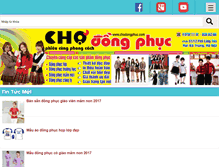 Tablet Screenshot of chodongphuc.com